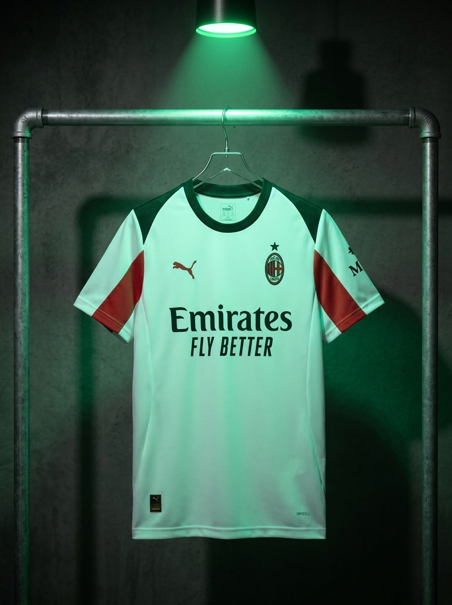 camisa milan branca