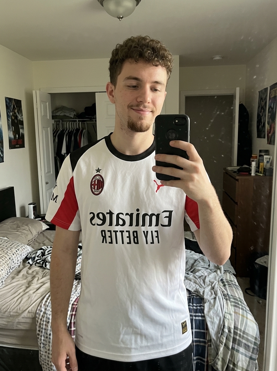 camisa milan branca - depoimento real de cliente 2