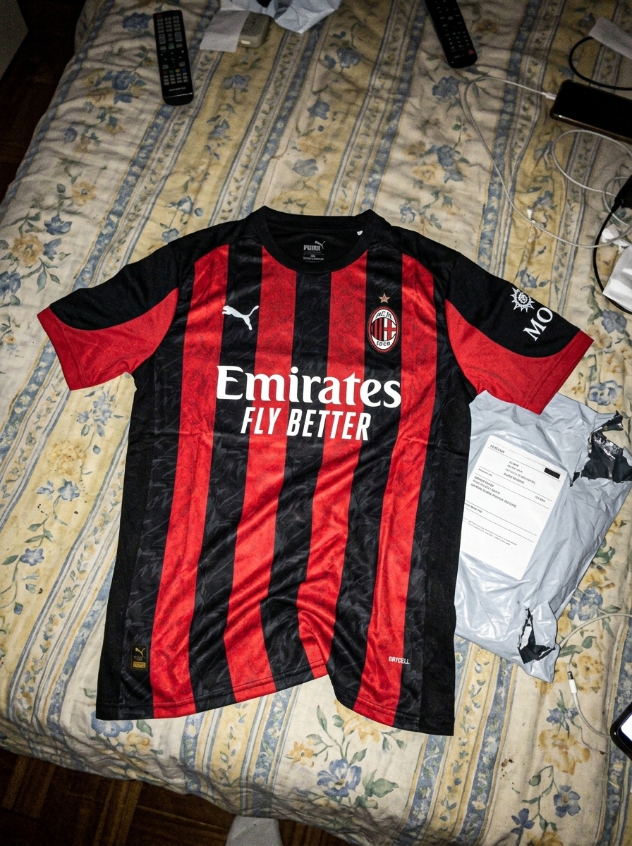 camisa milan 25/26 - depoimento real de cliente 4