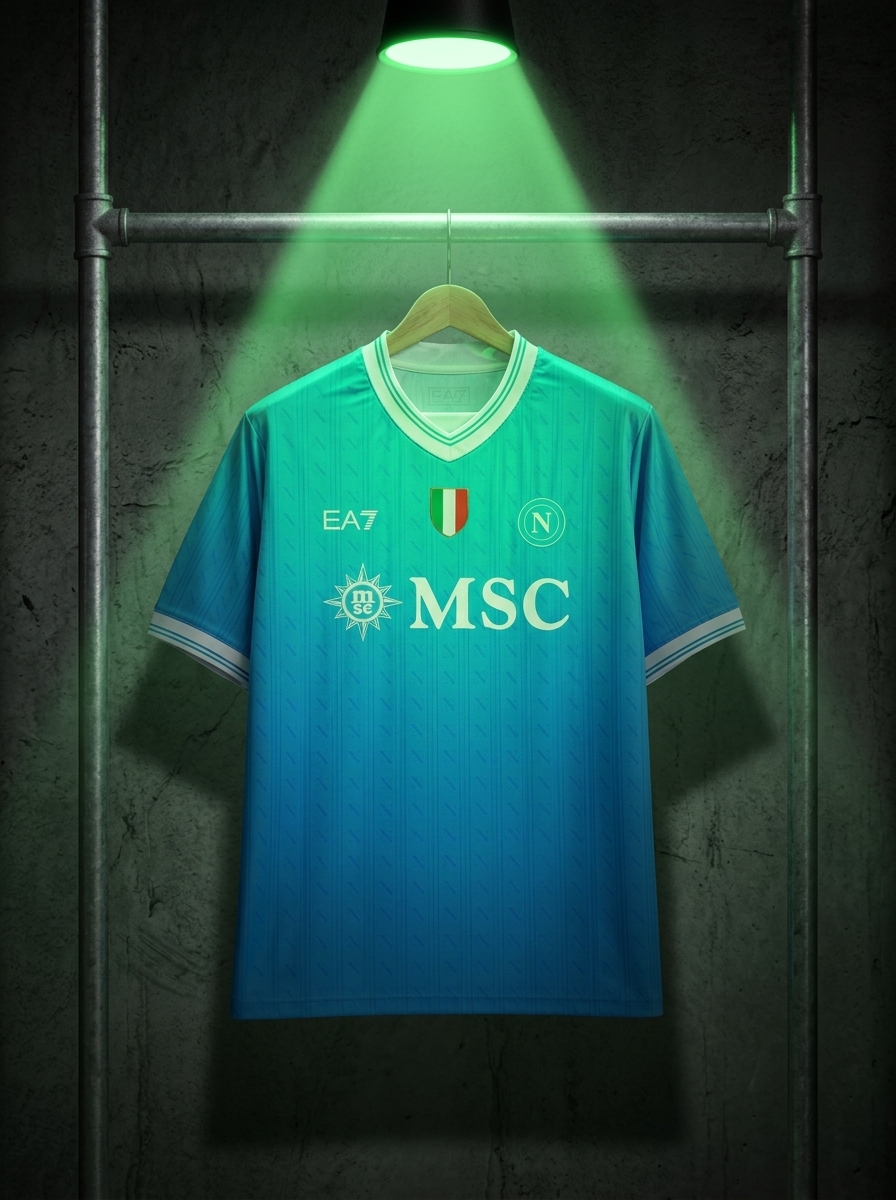 camisa do napoli 25/26