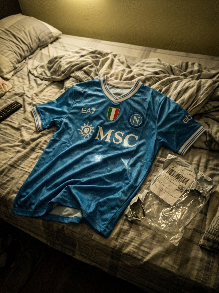 camisa do napoli 25/26 - depoimento real de cliente 2