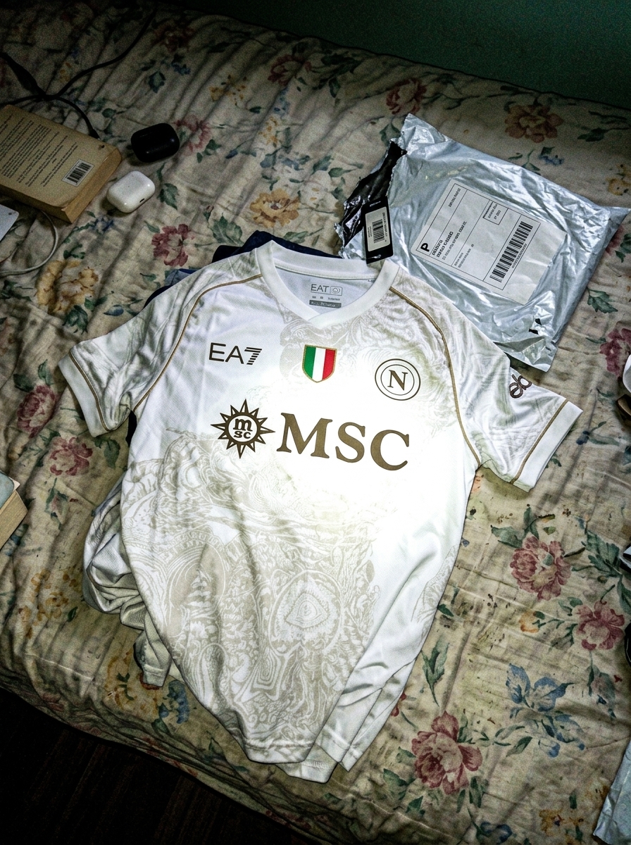 camisa napoli 25/26 - depoimento real de cliente 4