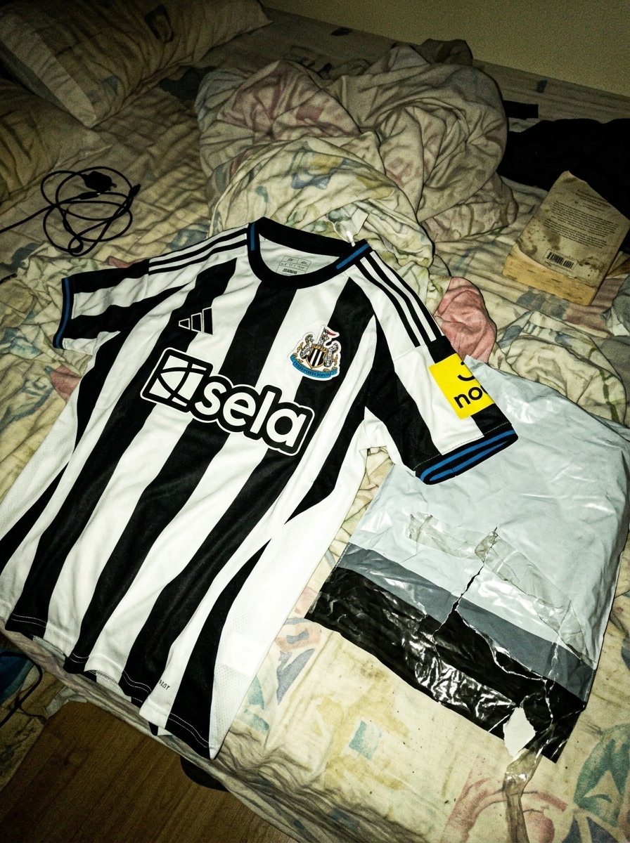 camisa newcastle 25/26 - depoimento real de cliente 2