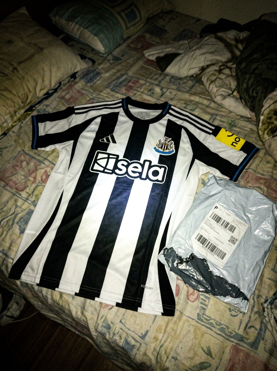 camisa newcastle 25/26 - depoimento real de cliente 4