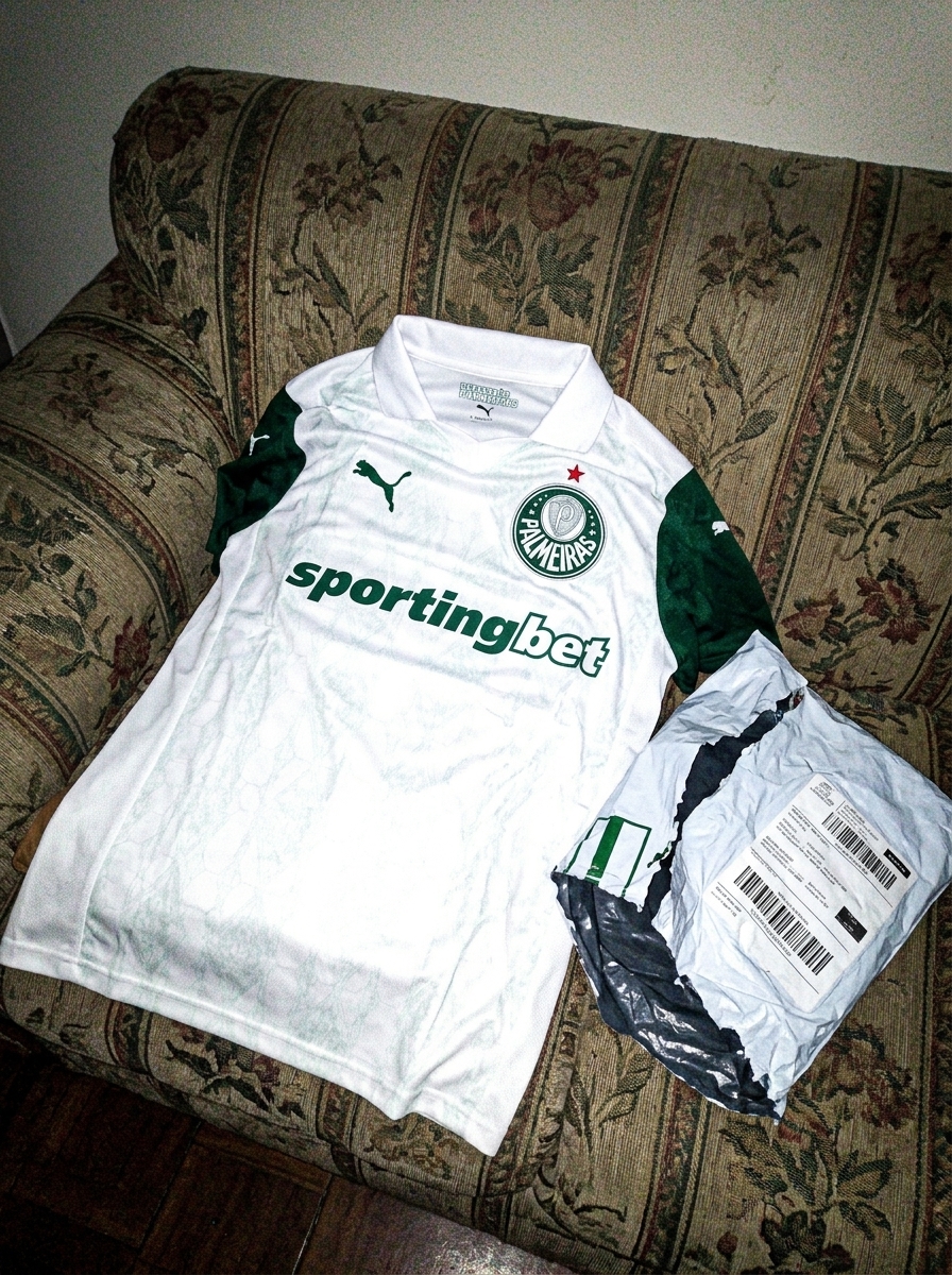 camisa branca palmeiras 2025 - depoimento real de cliente 3