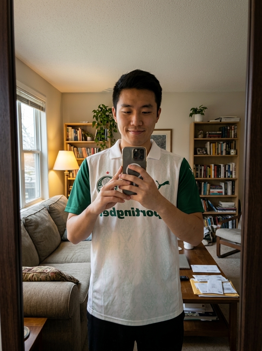 camisa branca palmeiras 2025 - depoimento real de cliente 4