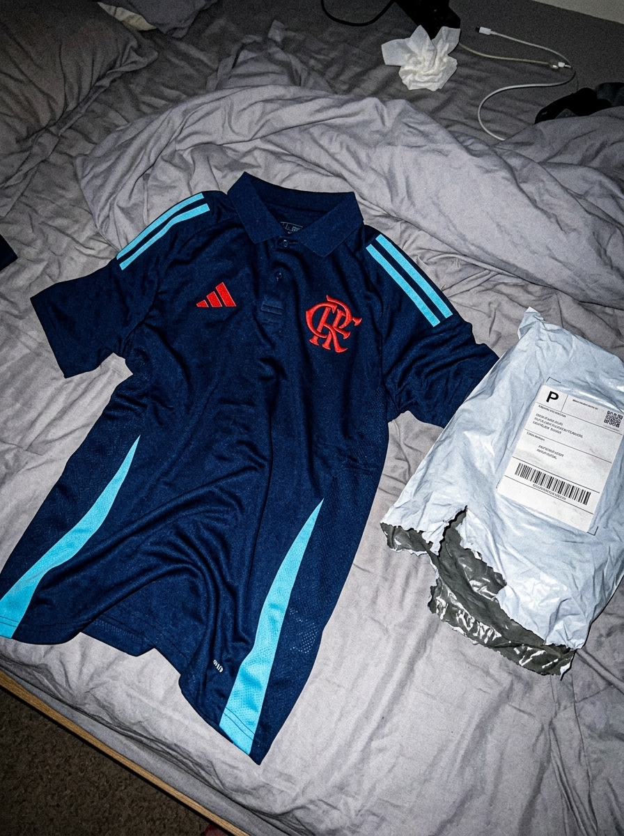camisa polo flamengo - depoimento real de cliente 1
