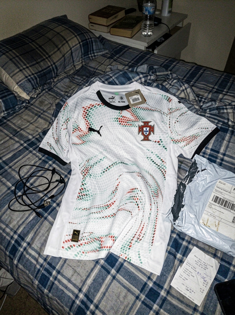 camisa portugal branca - depoimento real de cliente 1
