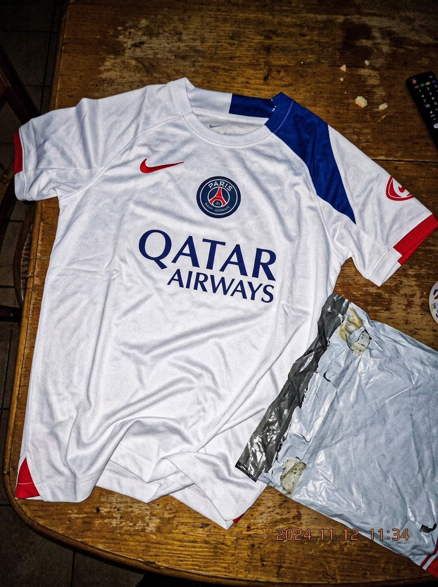 camisa branca psg 2025 - depoimento real de cliente 1