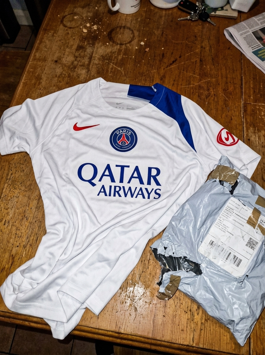 camisa branca psg 2025 - depoimento real de cliente 2