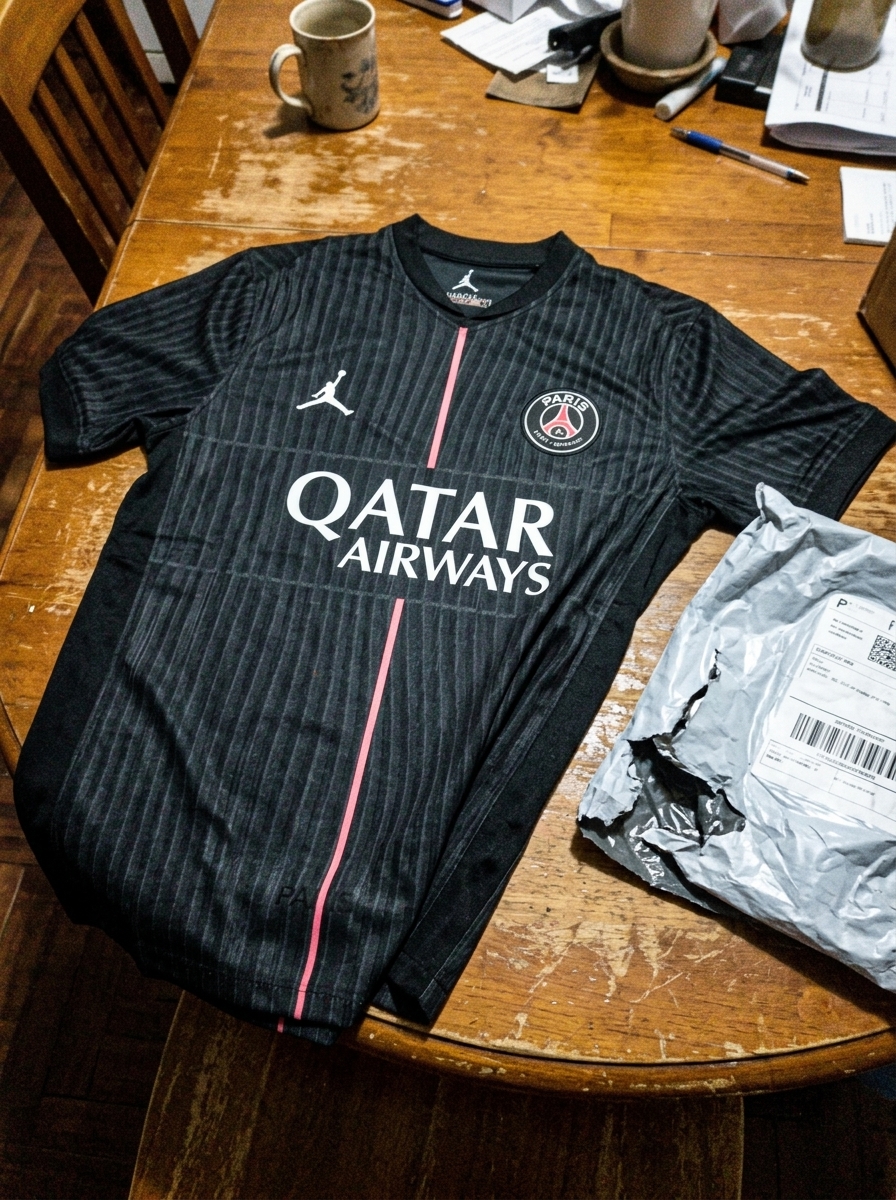 camisa psg preta - depoimento real de cliente 1
