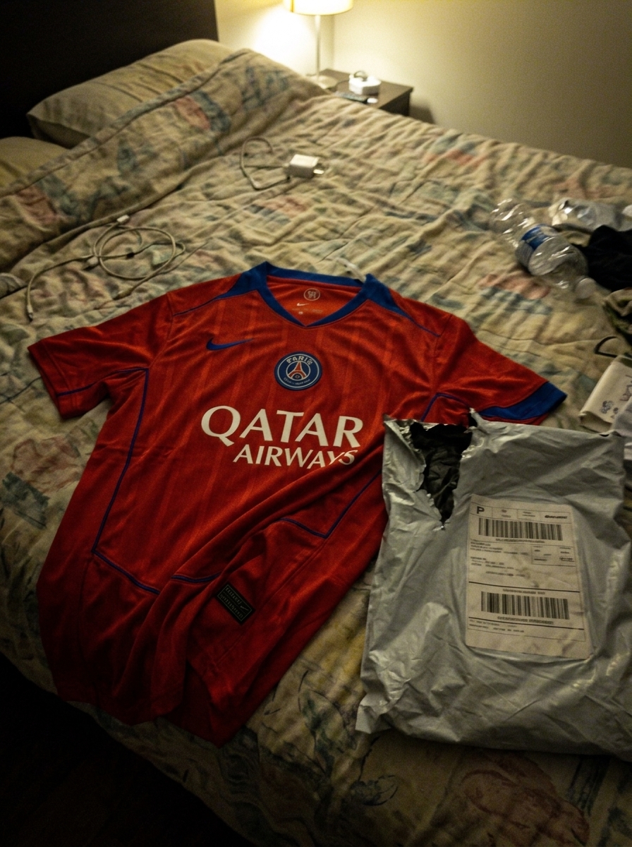 camisa vermelha do PSG - depoimento real de cliente 2