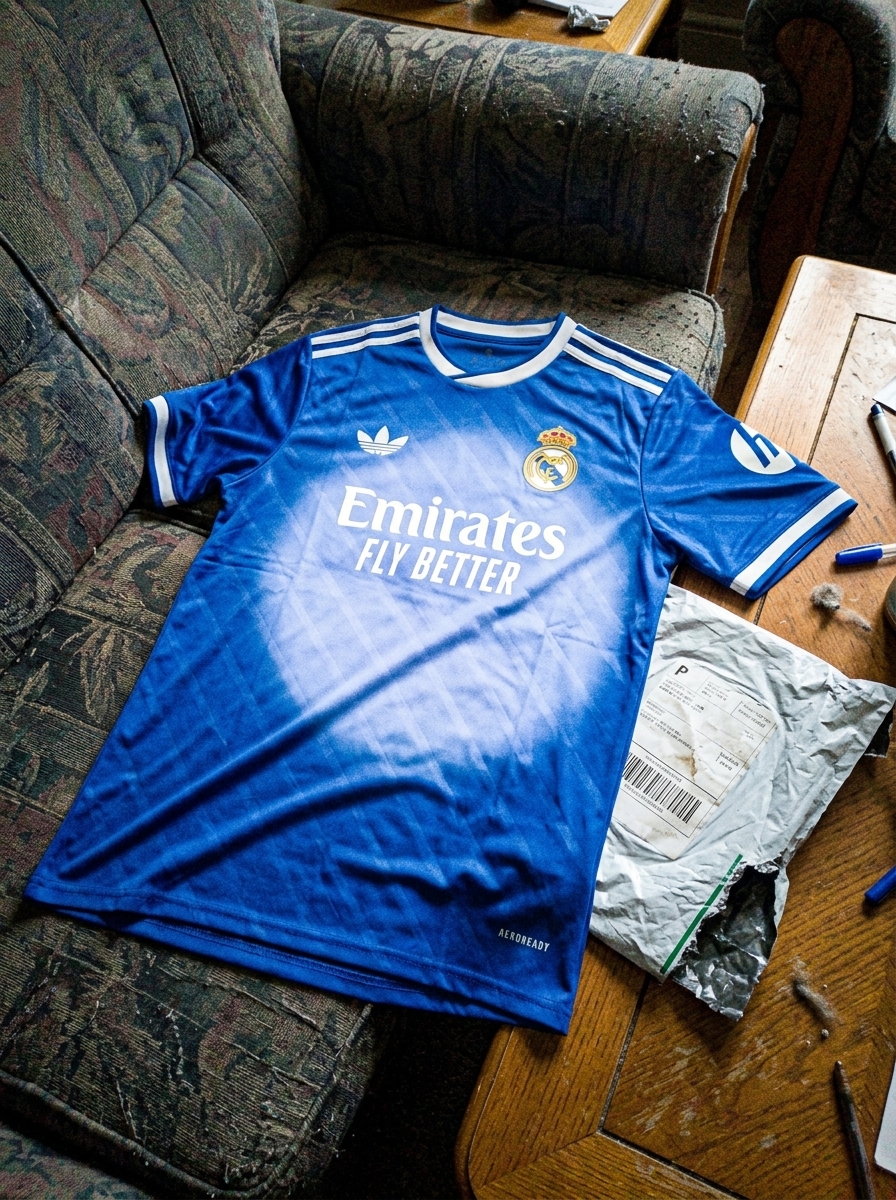 camisa real madrid azul 25/26 - depoimento real de cliente 2