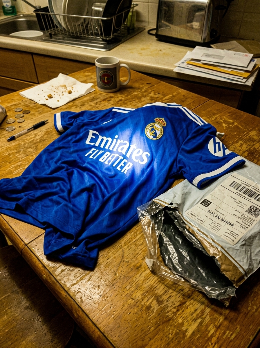 camisa real madrid azul 25/26 - depoimento real de cliente 4