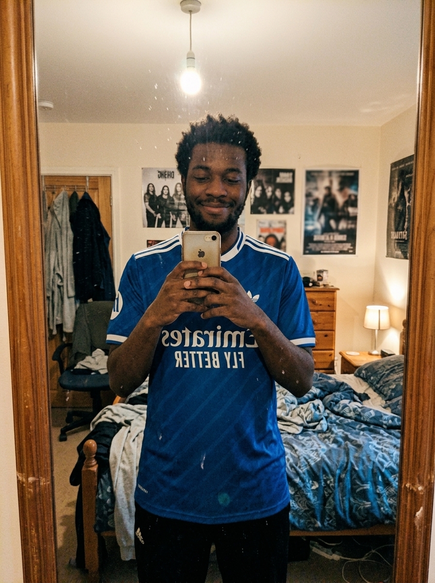 camisa real madrid azul 25/26 - depoimento real de cliente 3
