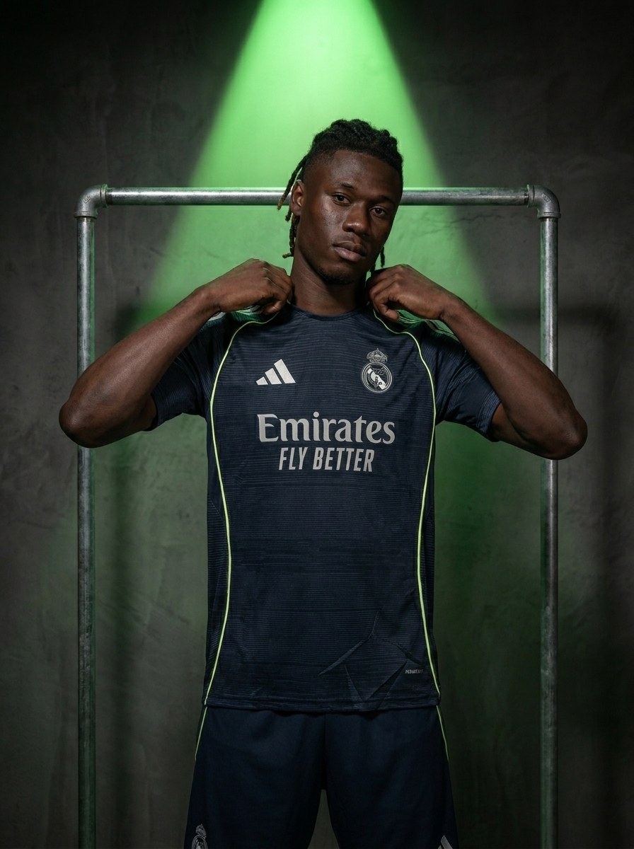camisa real madrid azul