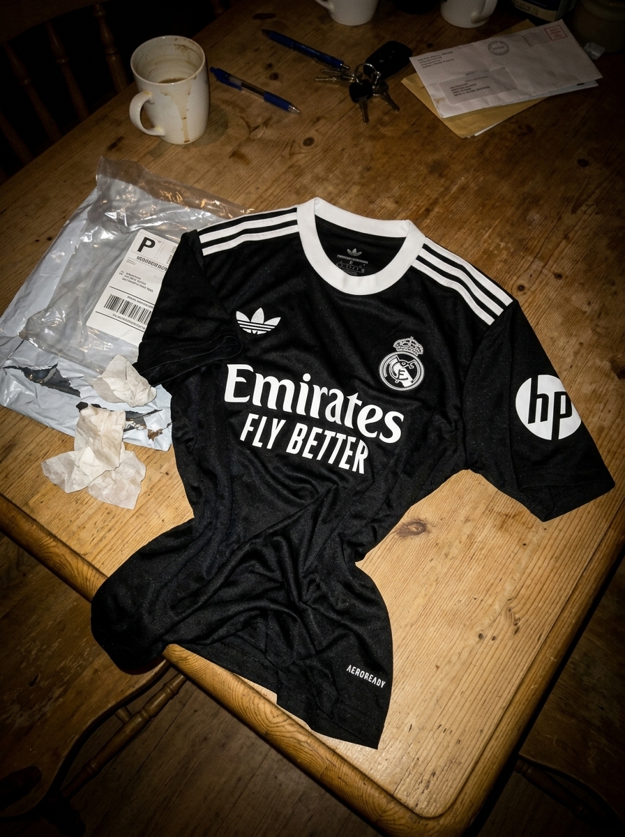 camisa preta real madrid - depoimento real de cliente 3
