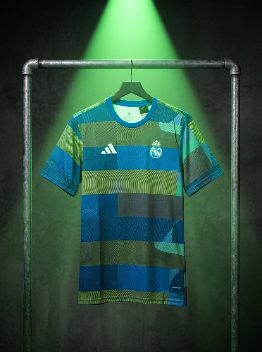camisa de treino do real madrid