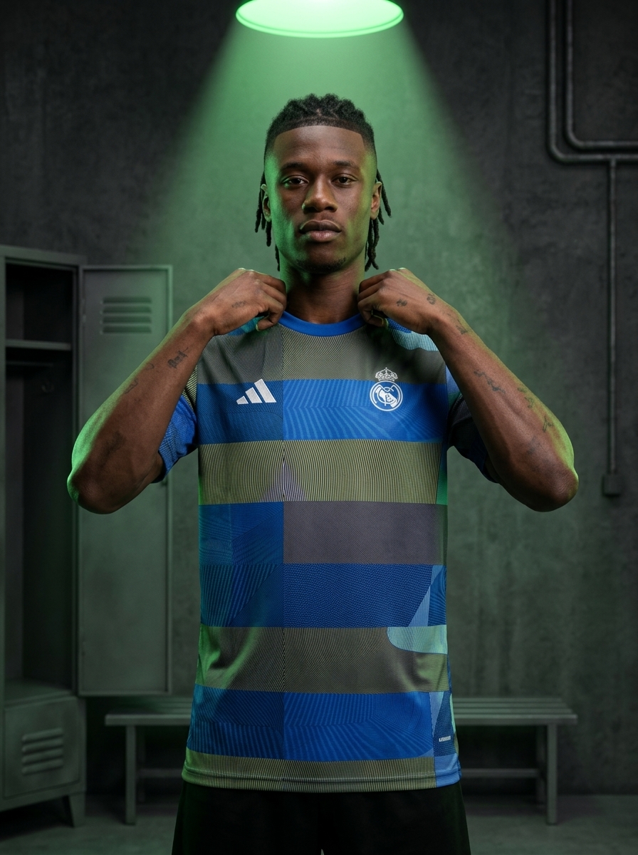 camisa de treino do real madrid 2025