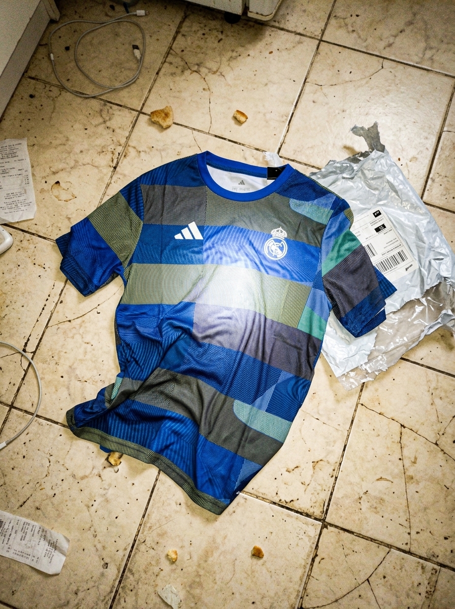 camisa de treino do real madrid - depoimento real de cliente 2