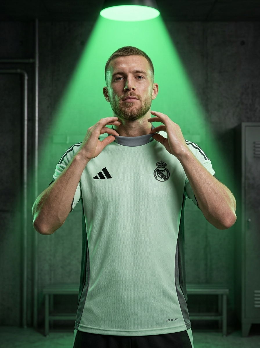 camisa de treino real madrid