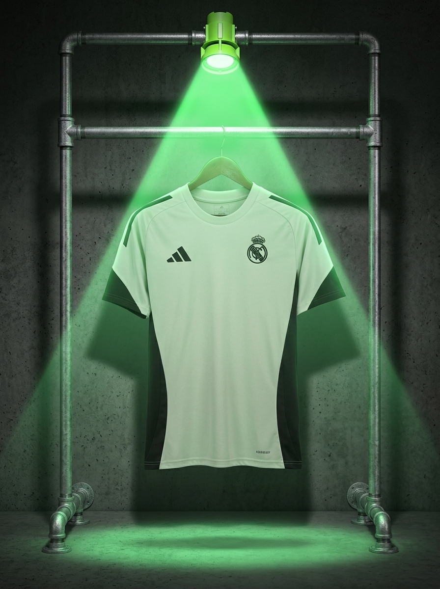 camisa de treino do real madrid