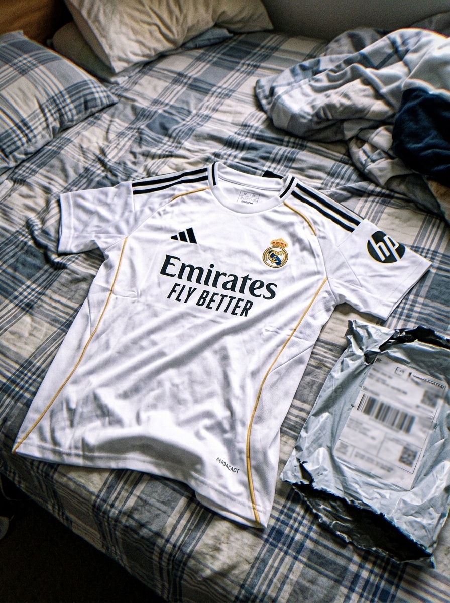 camisa real madrid 25/26 - depoimento real de cliente 3