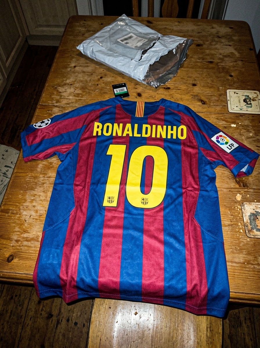 camisa retro barcelona - depoimento real de cliente 2