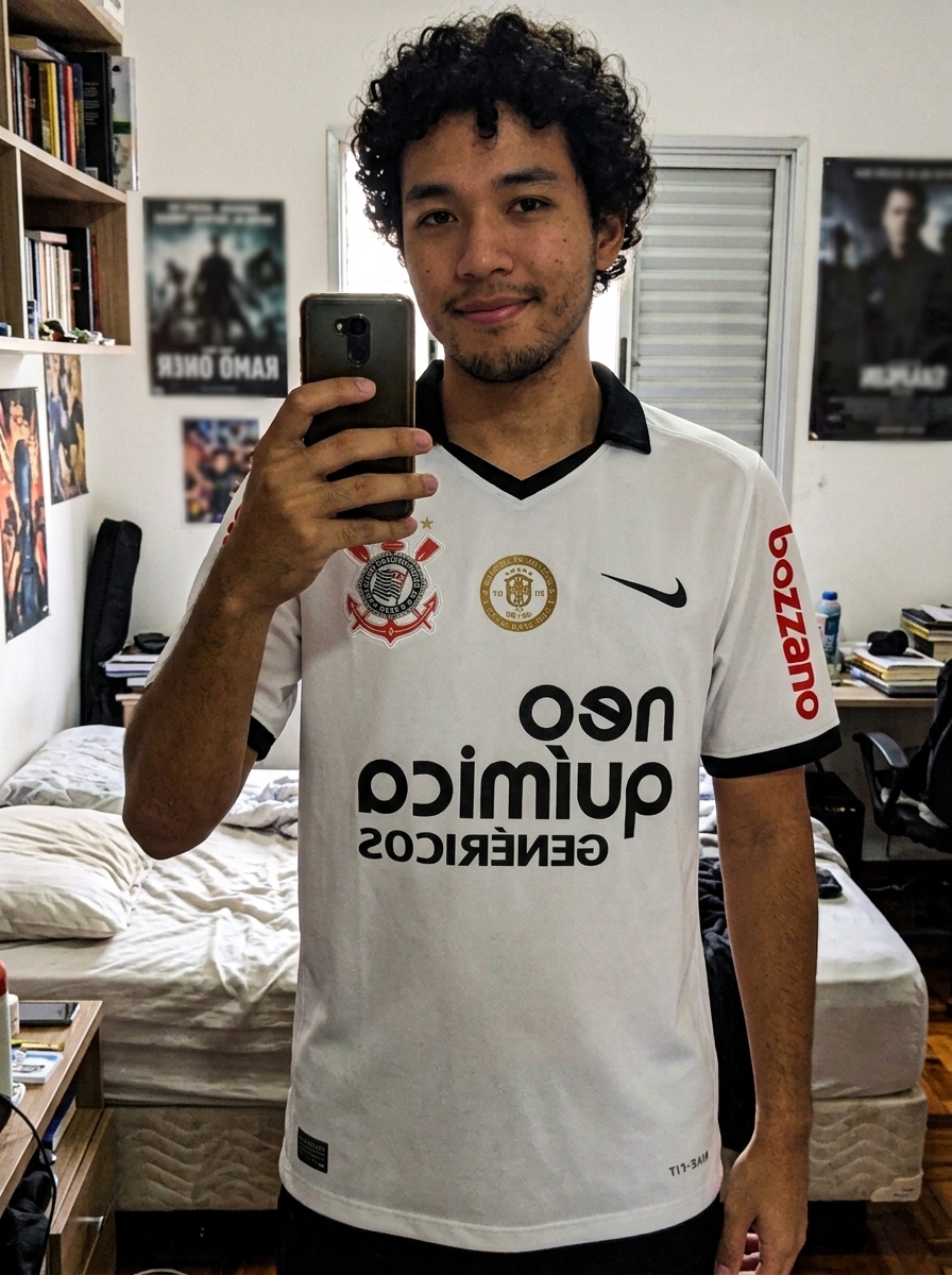 camisa corinthians retro - depoimento real de cliente 3