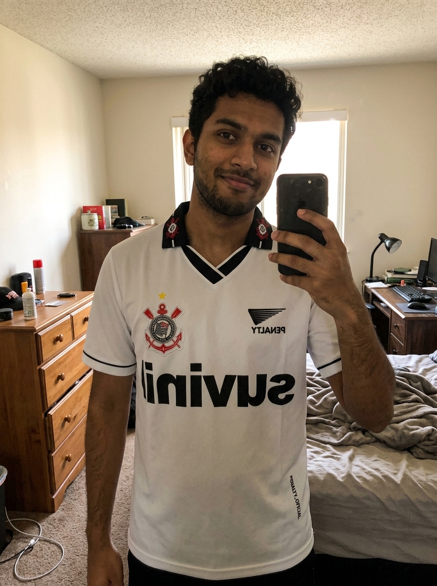 camisa retro corinthians - depoimento real de cliente 3