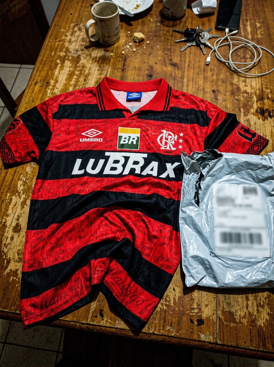 camisa retro flamengo - depoimento real de cliente 2