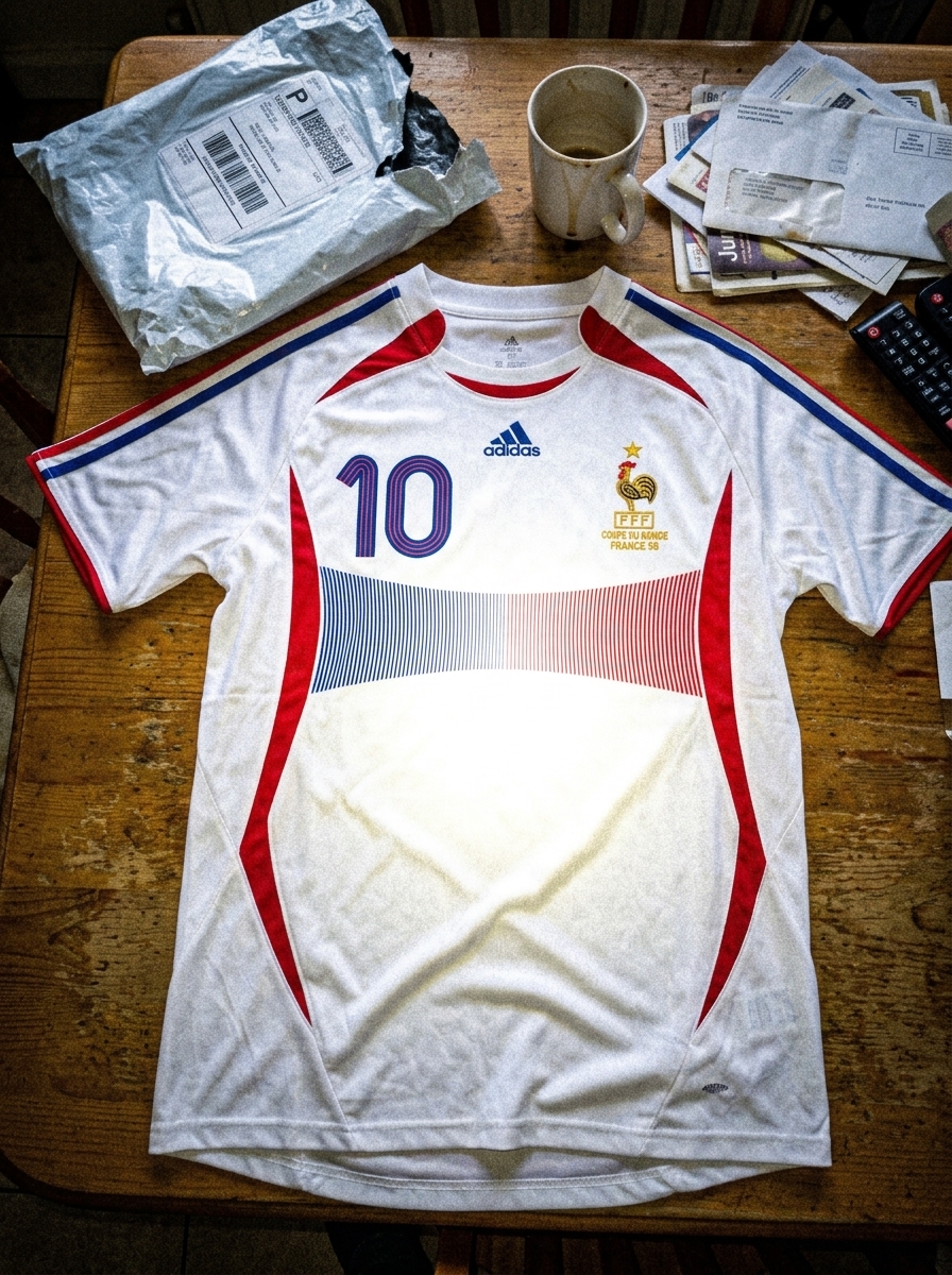 camisa zidane frança - depoimento real de cliente 1