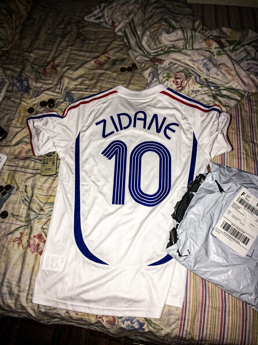camisa zidane frança - depoimento real de cliente 2