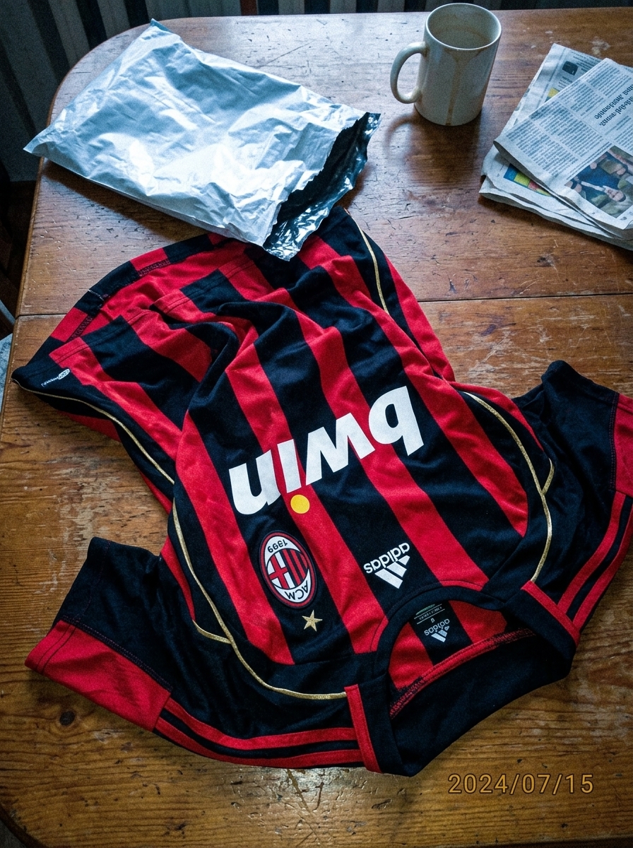 camisa milan retro - depoimento real de cliente 2