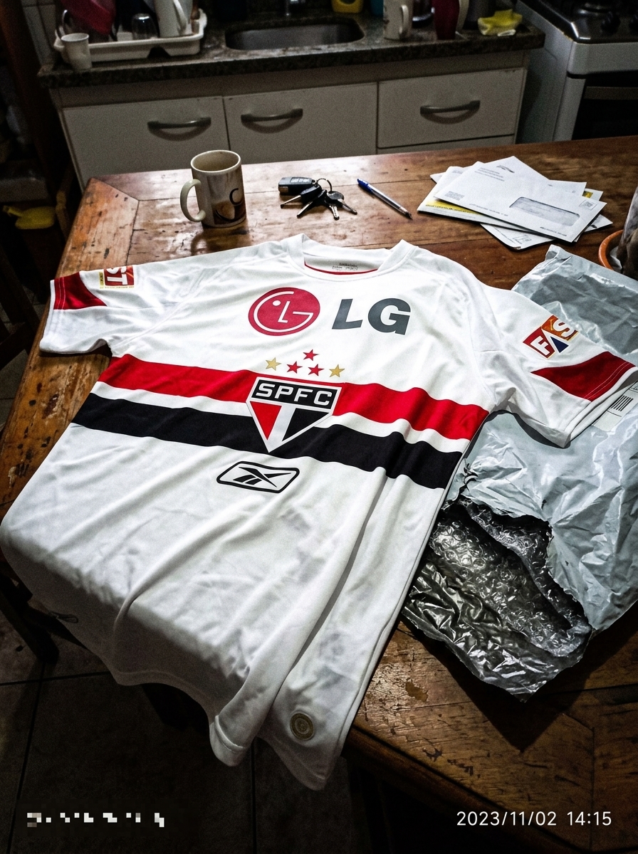 camisa são paulo retro - depoimento real de cliente 2