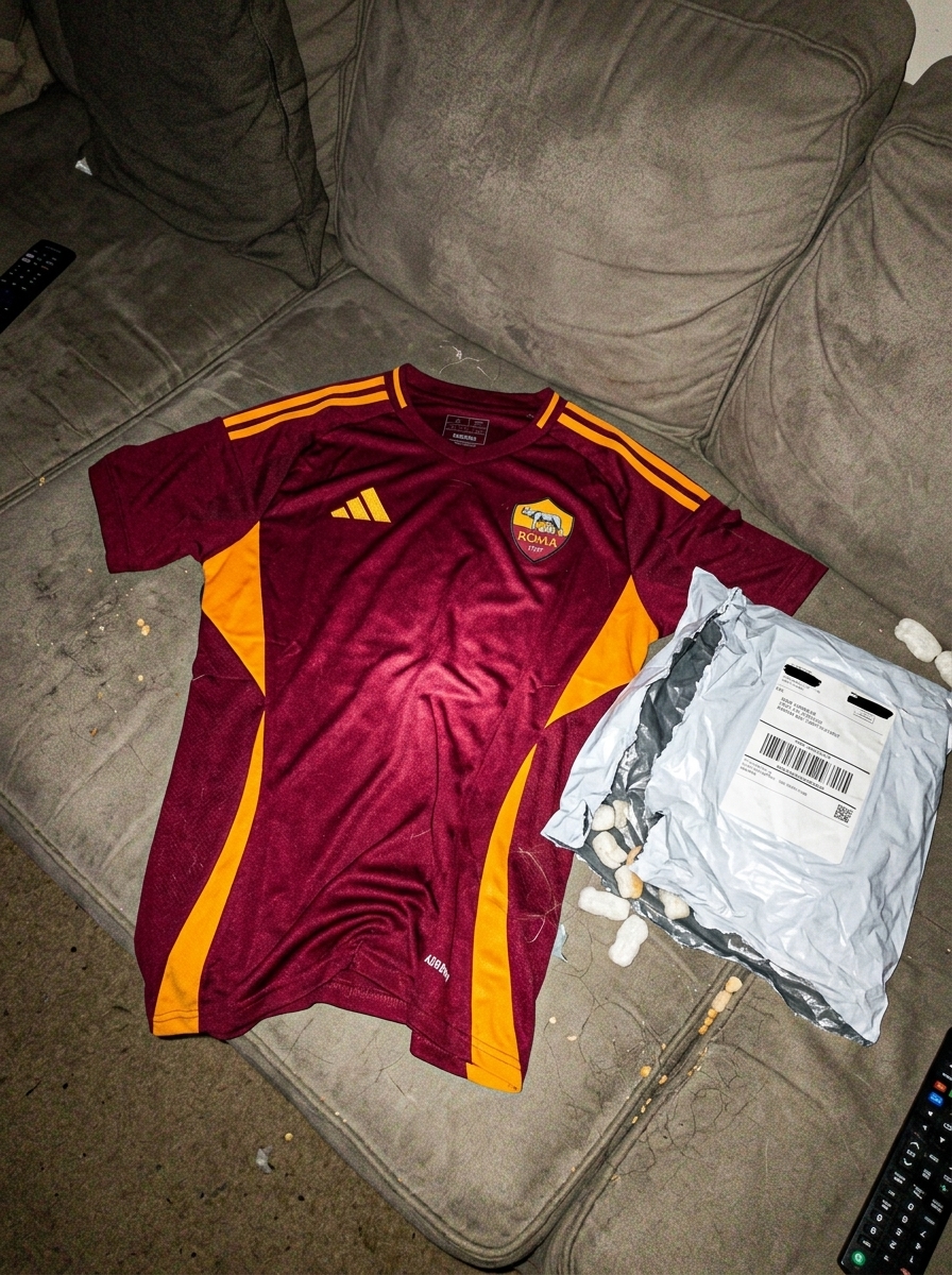 camisa da roma - depoimento real de cliente 1