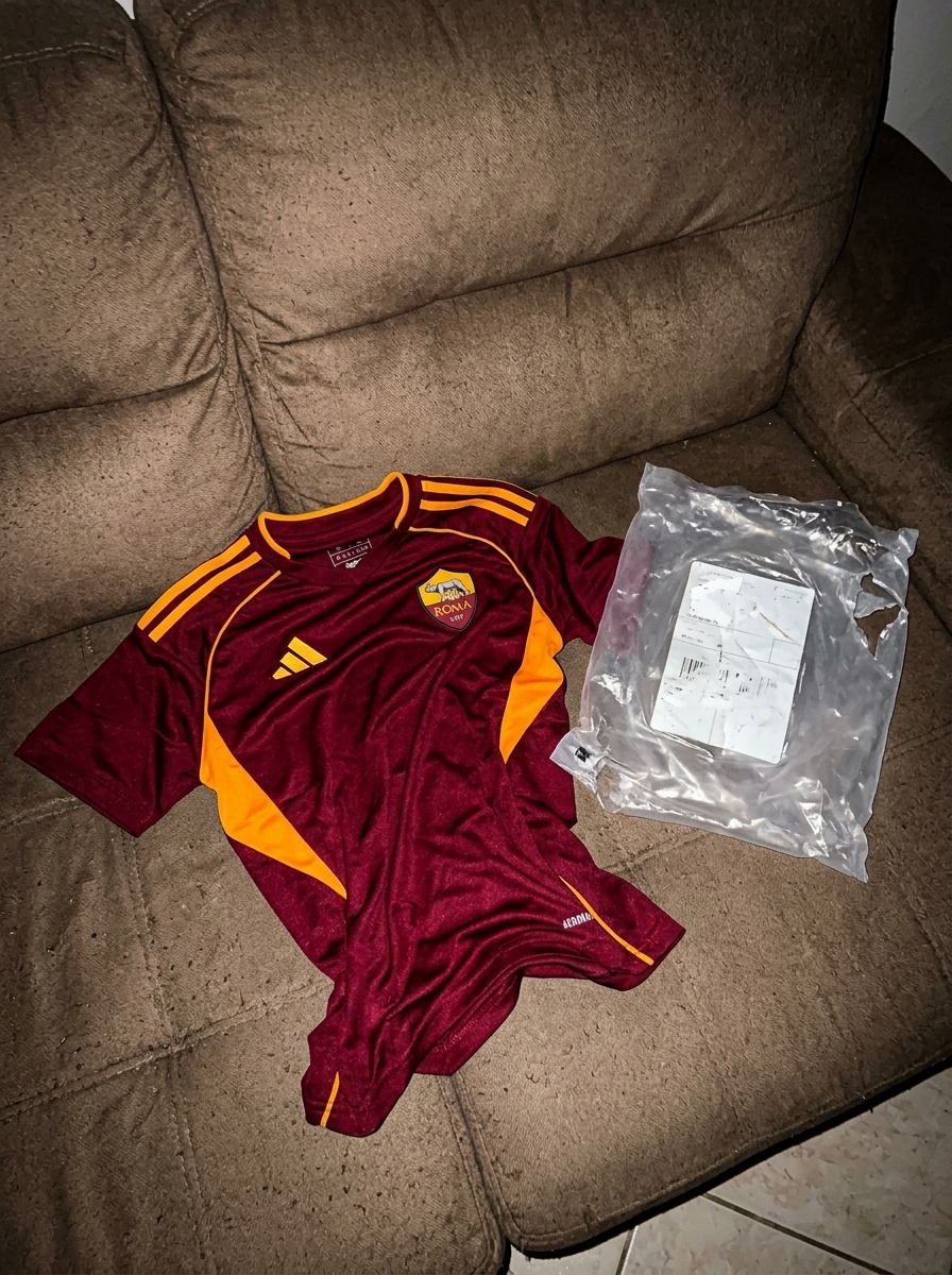 camisa da roma - depoimento real de cliente 2