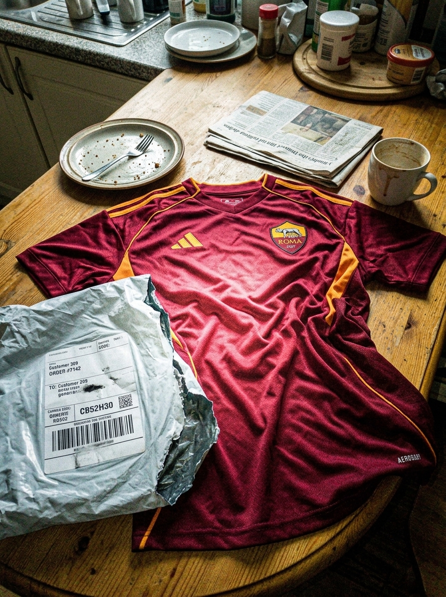 camisa da roma - depoimento real de cliente 3