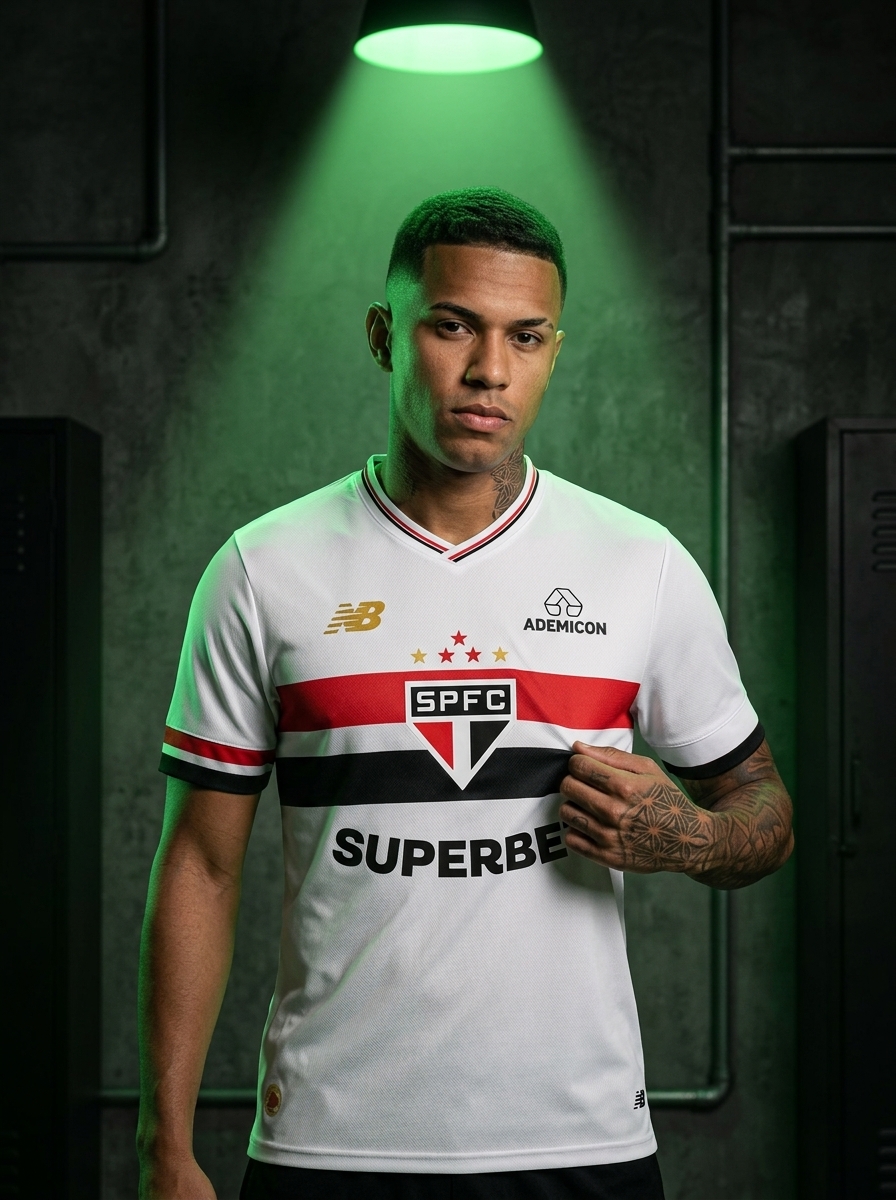 camisa sao paulo branca