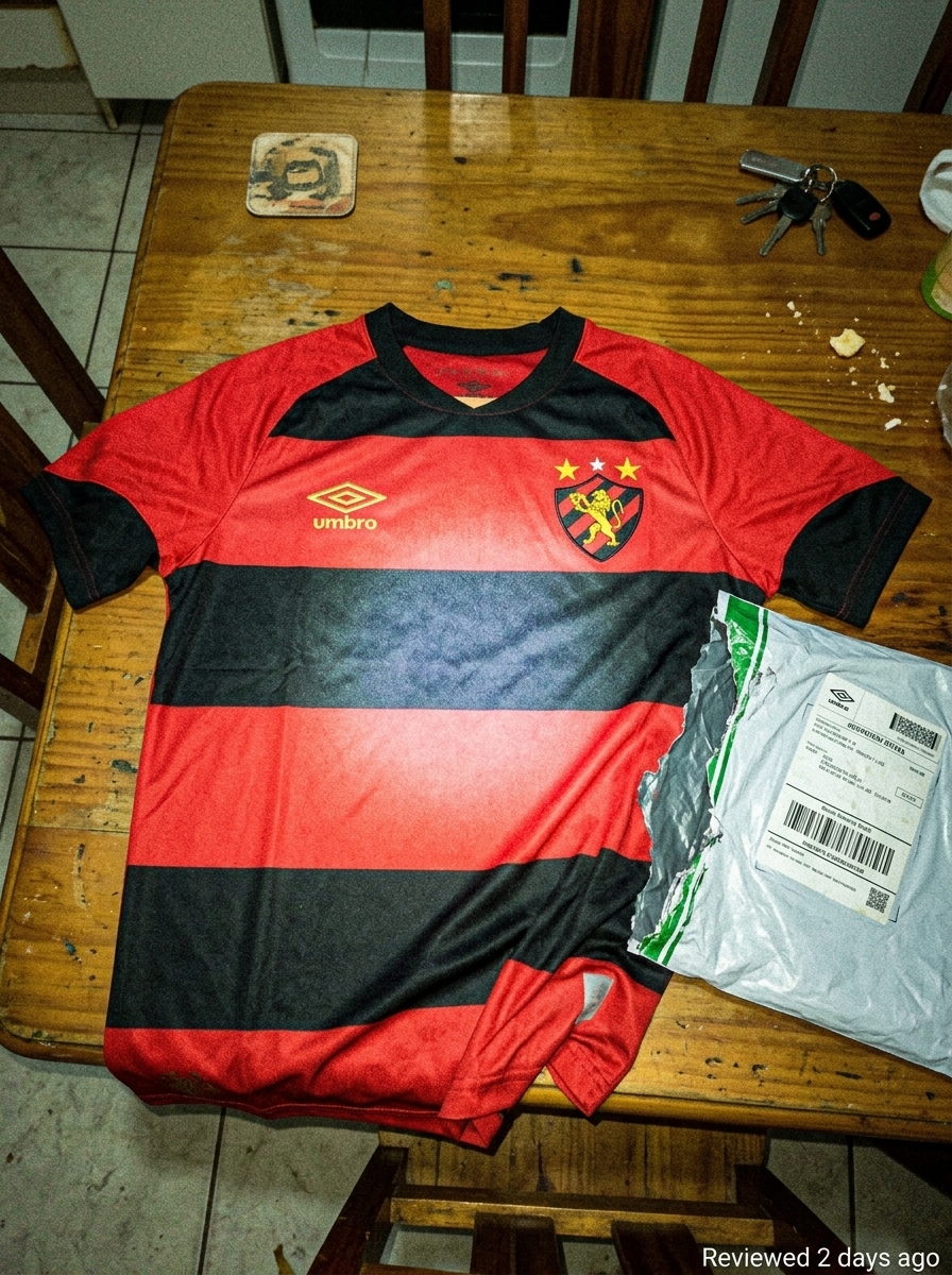 camisa do sport recife - depoimento real de cliente 1