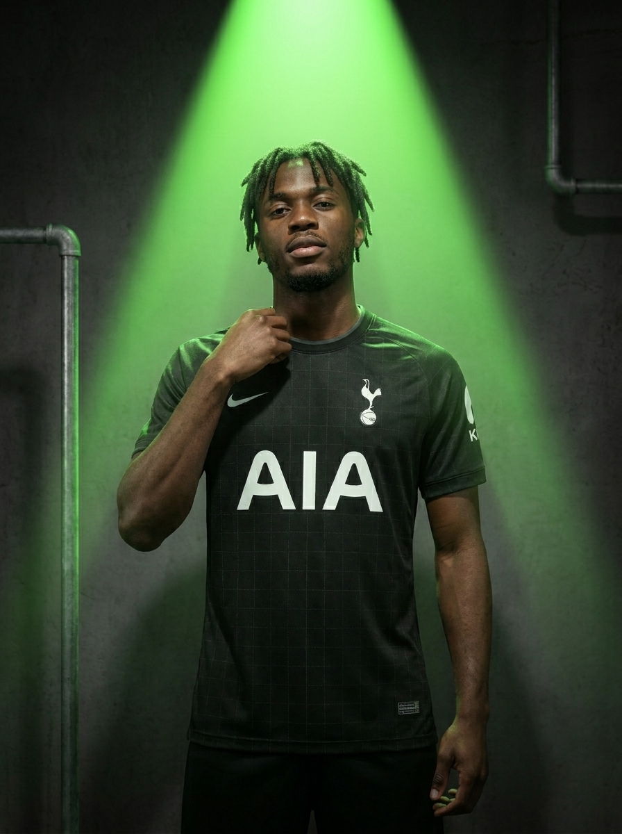 tottenham camisa preta