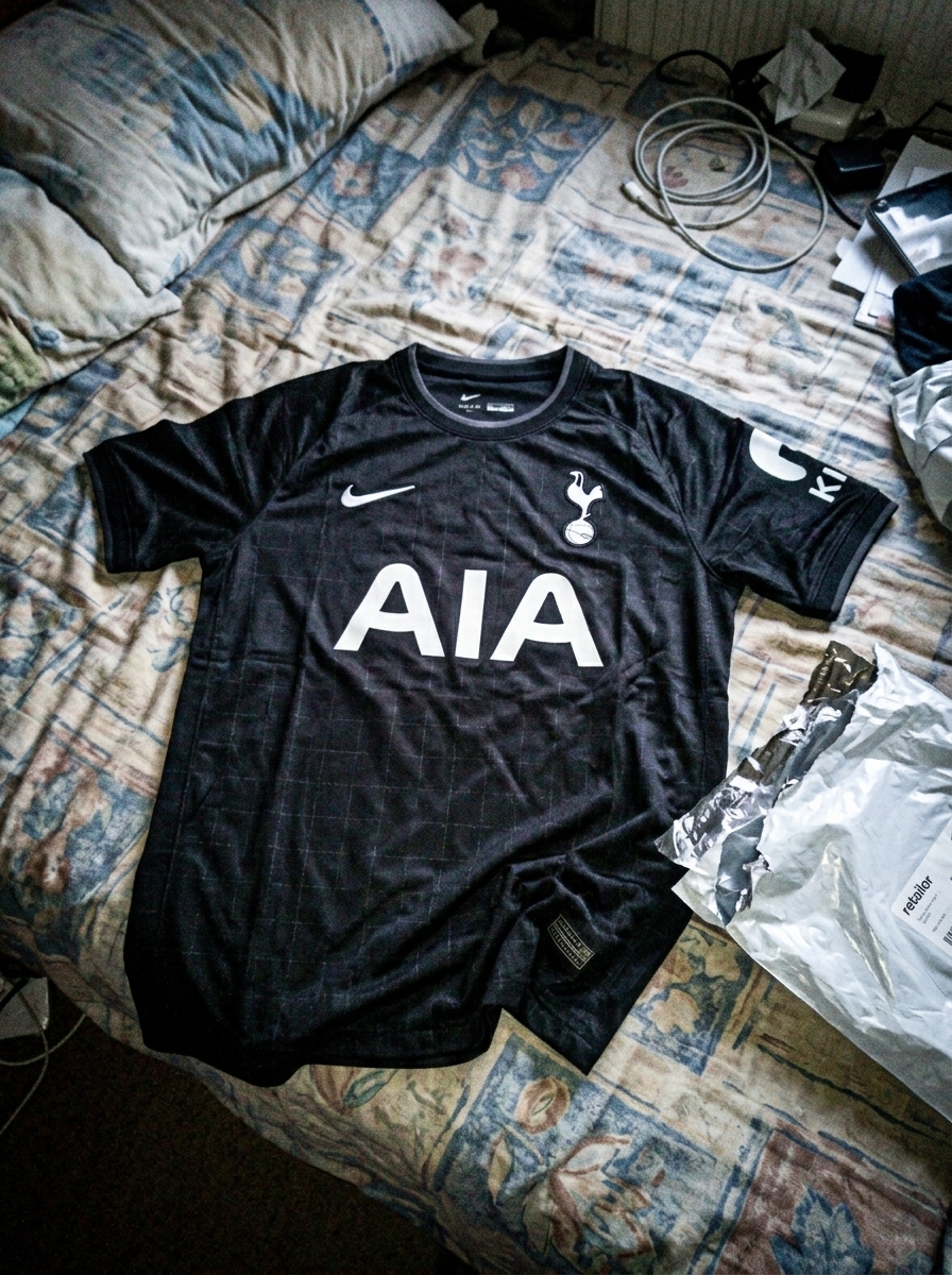 camisa tottenham preta - depoimento real de cliente 1