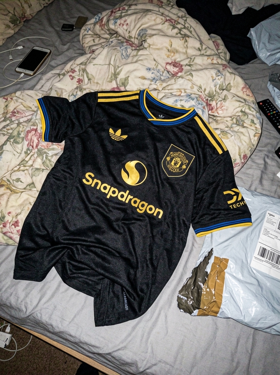 camisa preta do manchester united 2025 - depoimento real de cliente 4