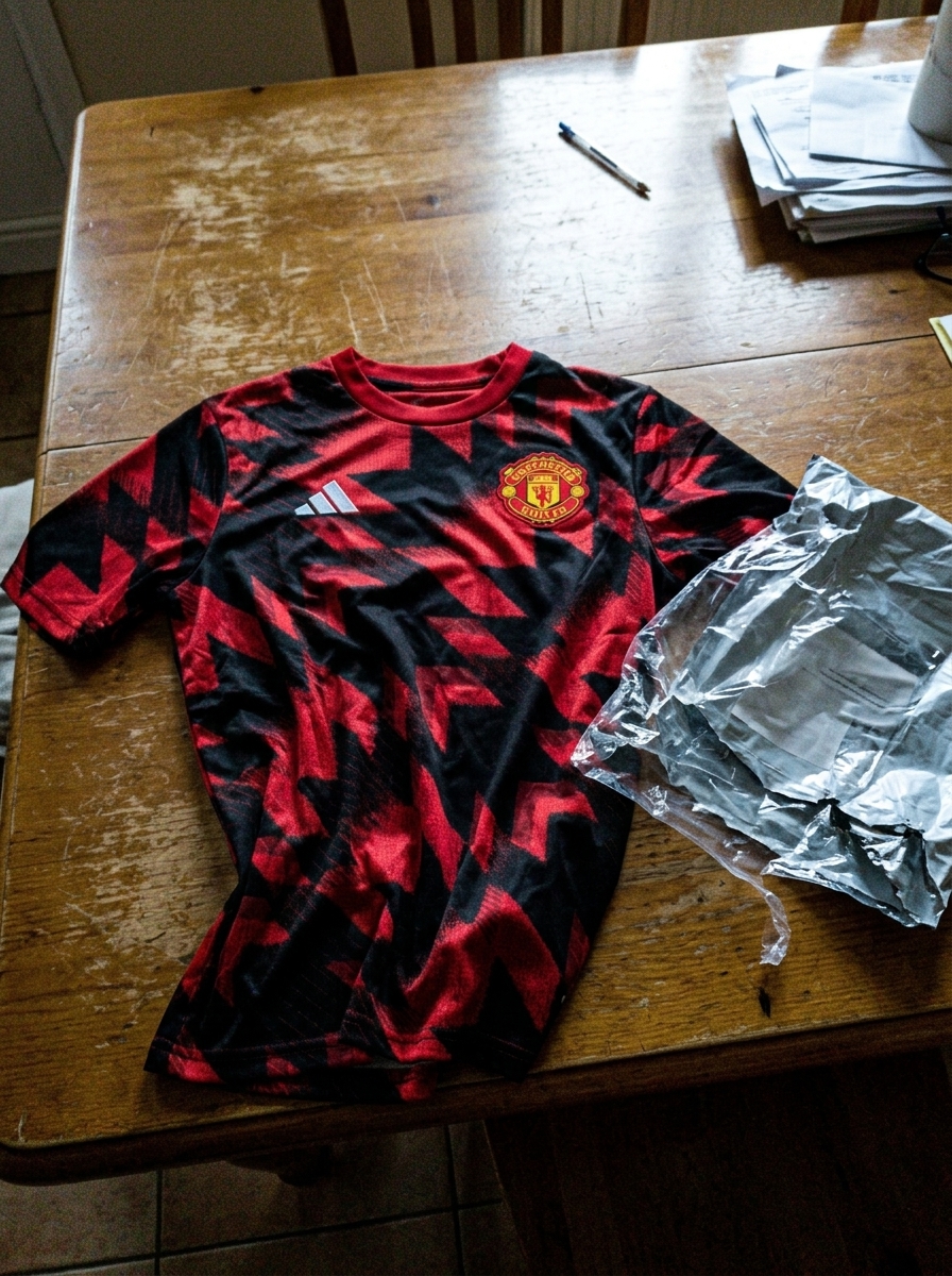 camisa manchester united treino - depoimento real de cliente 2