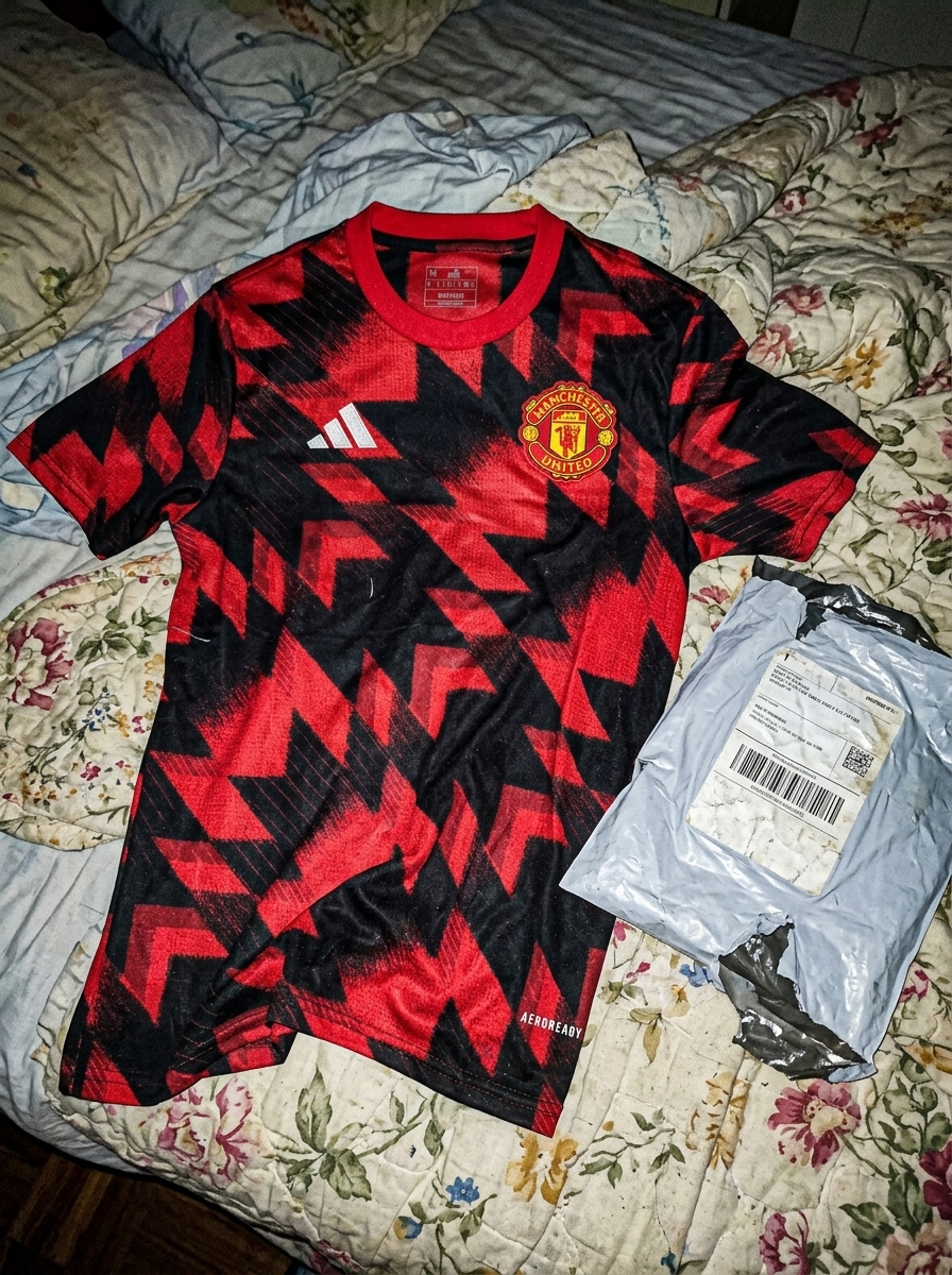camisa manchester united treino - depoimento real de cliente 3