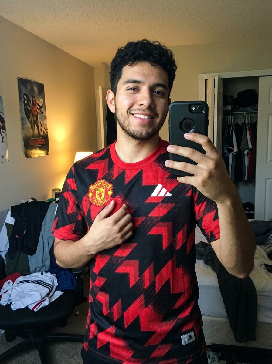 camisa manchester united treino - depoimento real de cliente 4