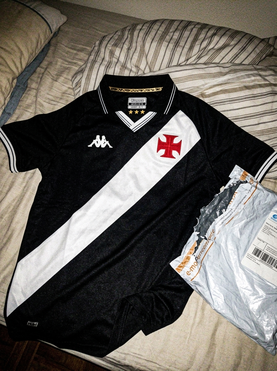 camisa do vasco 2025 - depoimento real de cliente 4