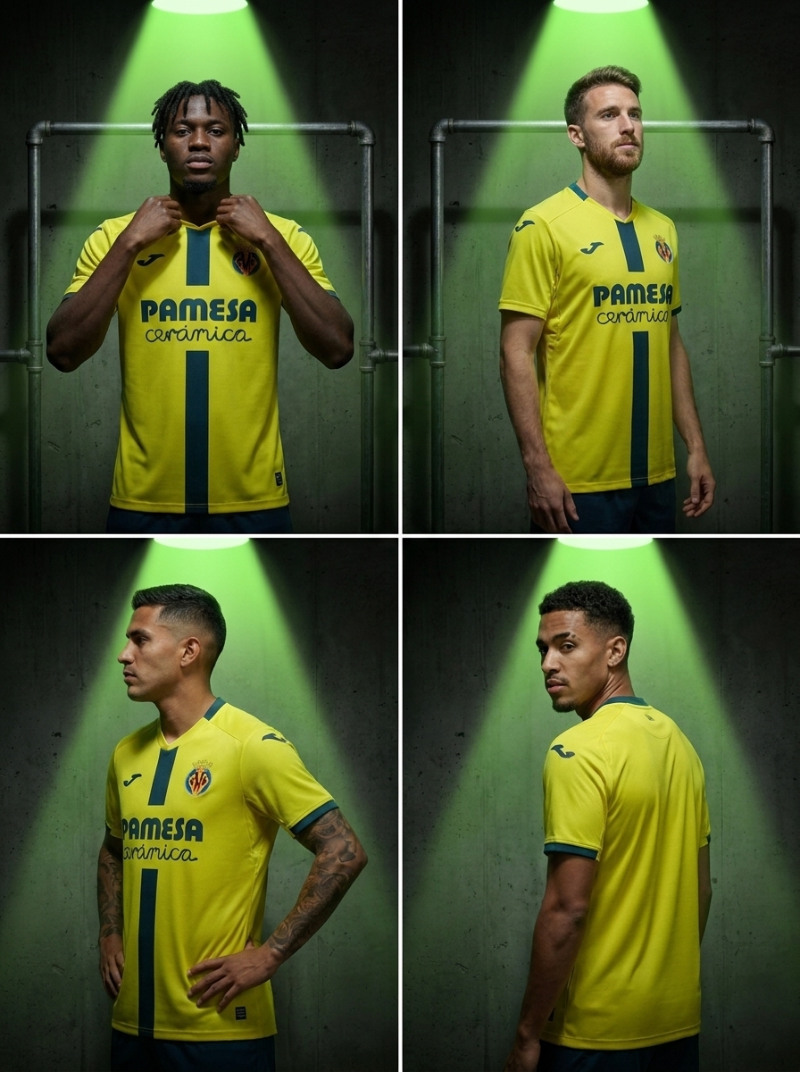 camisa do vilareal